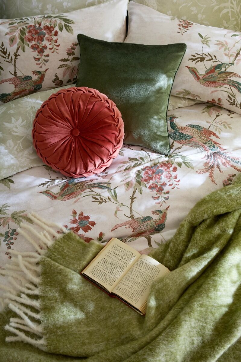 Laura Ashley Attleton Multi / Sage Bedding