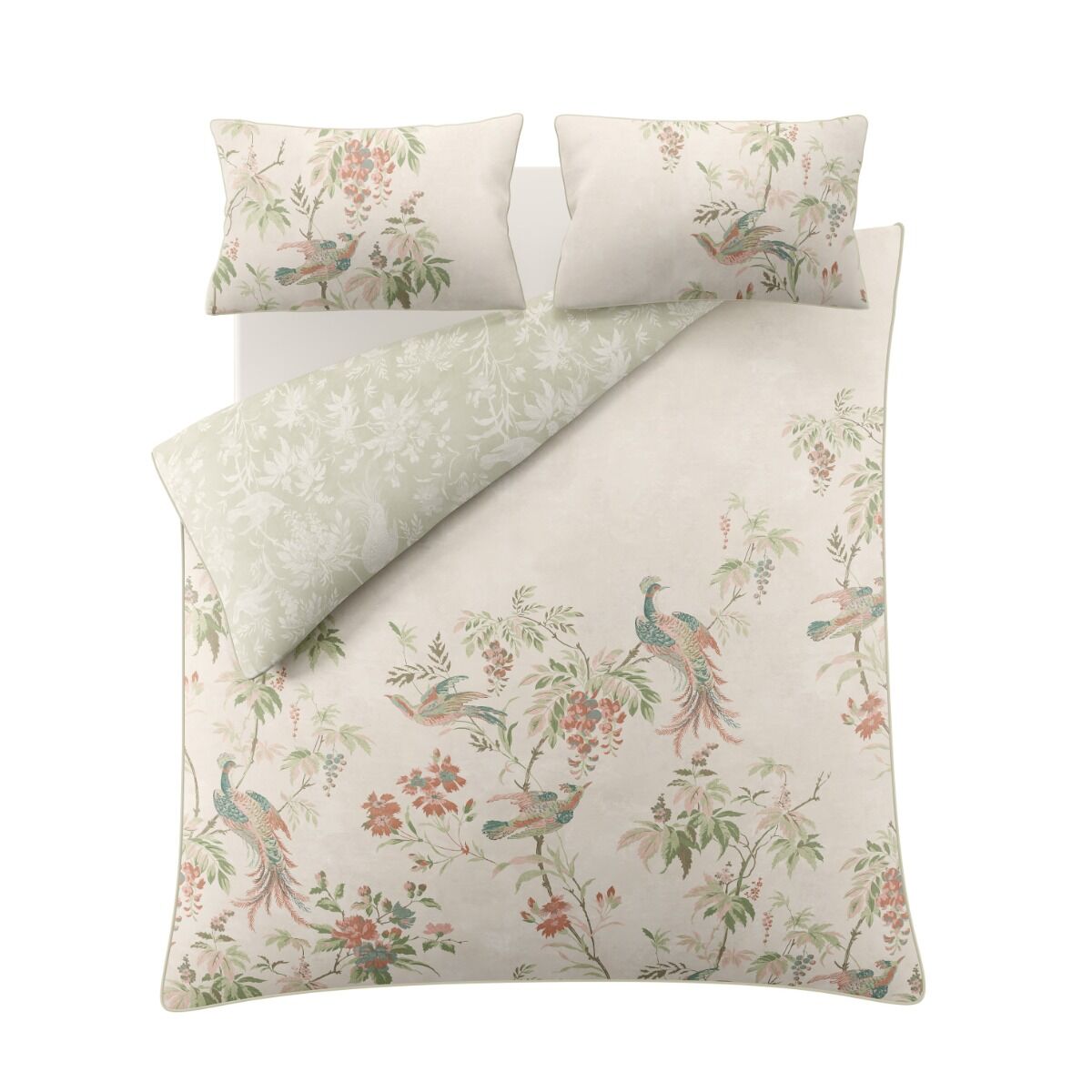 Laura Ashley Attleton Multi / Sage Bedding