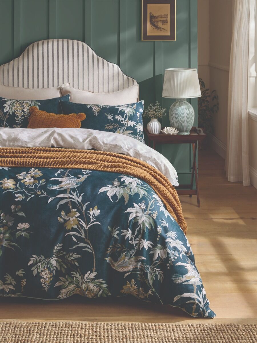Laura Ashley Attleton Heritage Blue Bedding