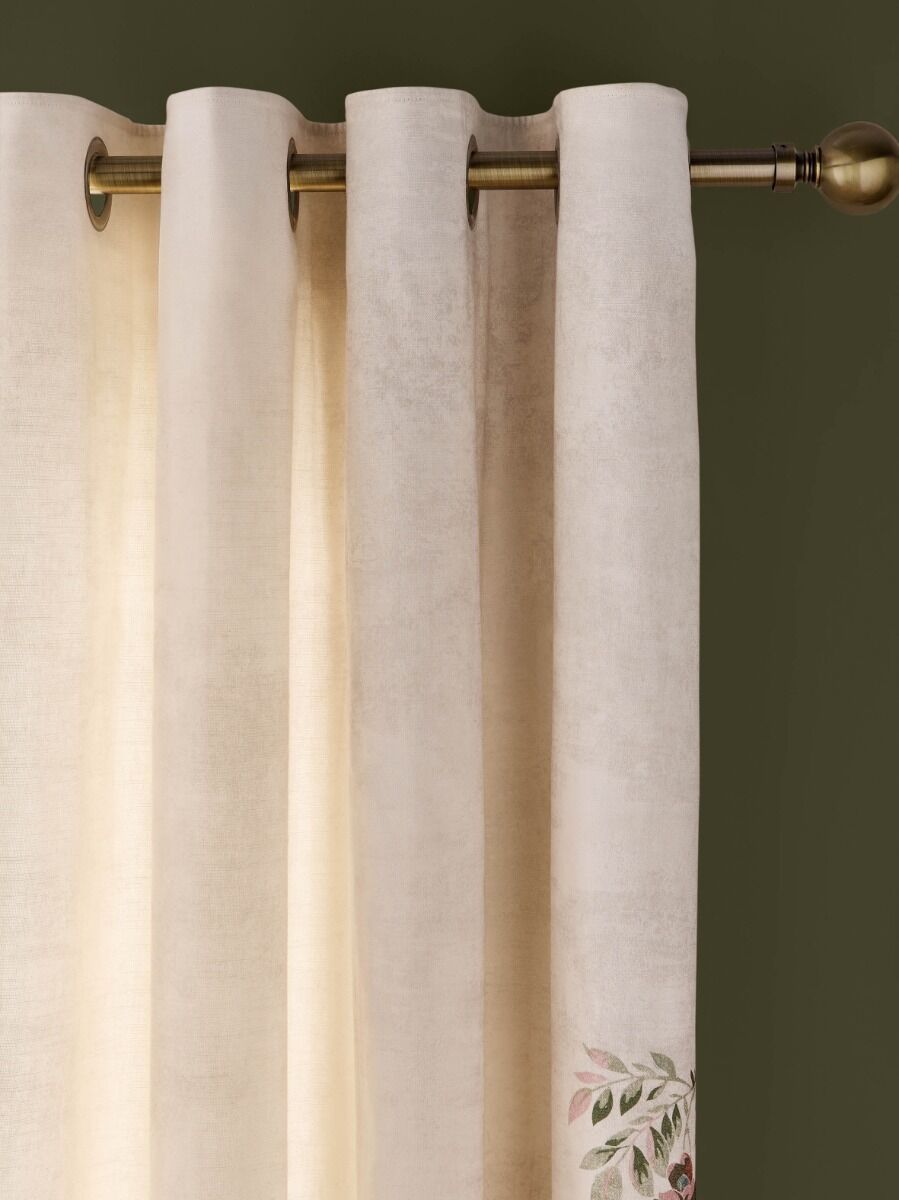 Laura Ashley Attleton Sage Green Ready Made Curtains