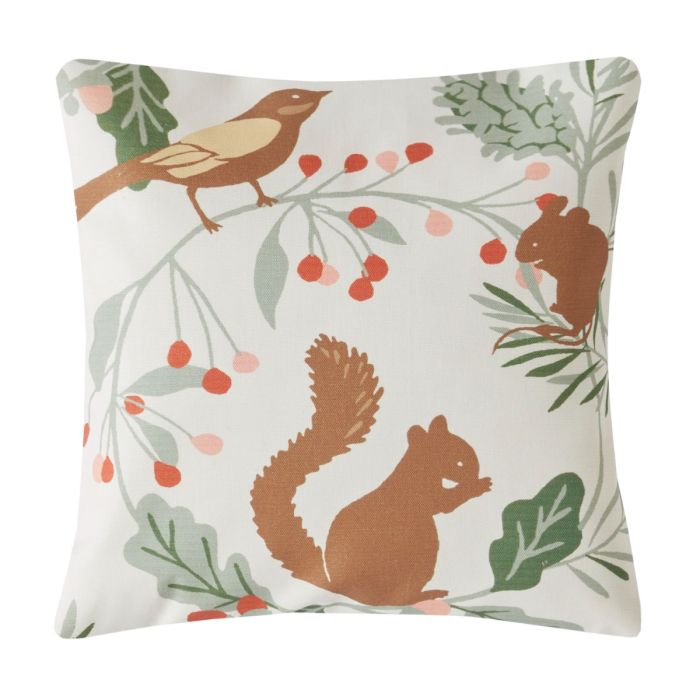 Laura Ashley Autumnal Woodland Cushion