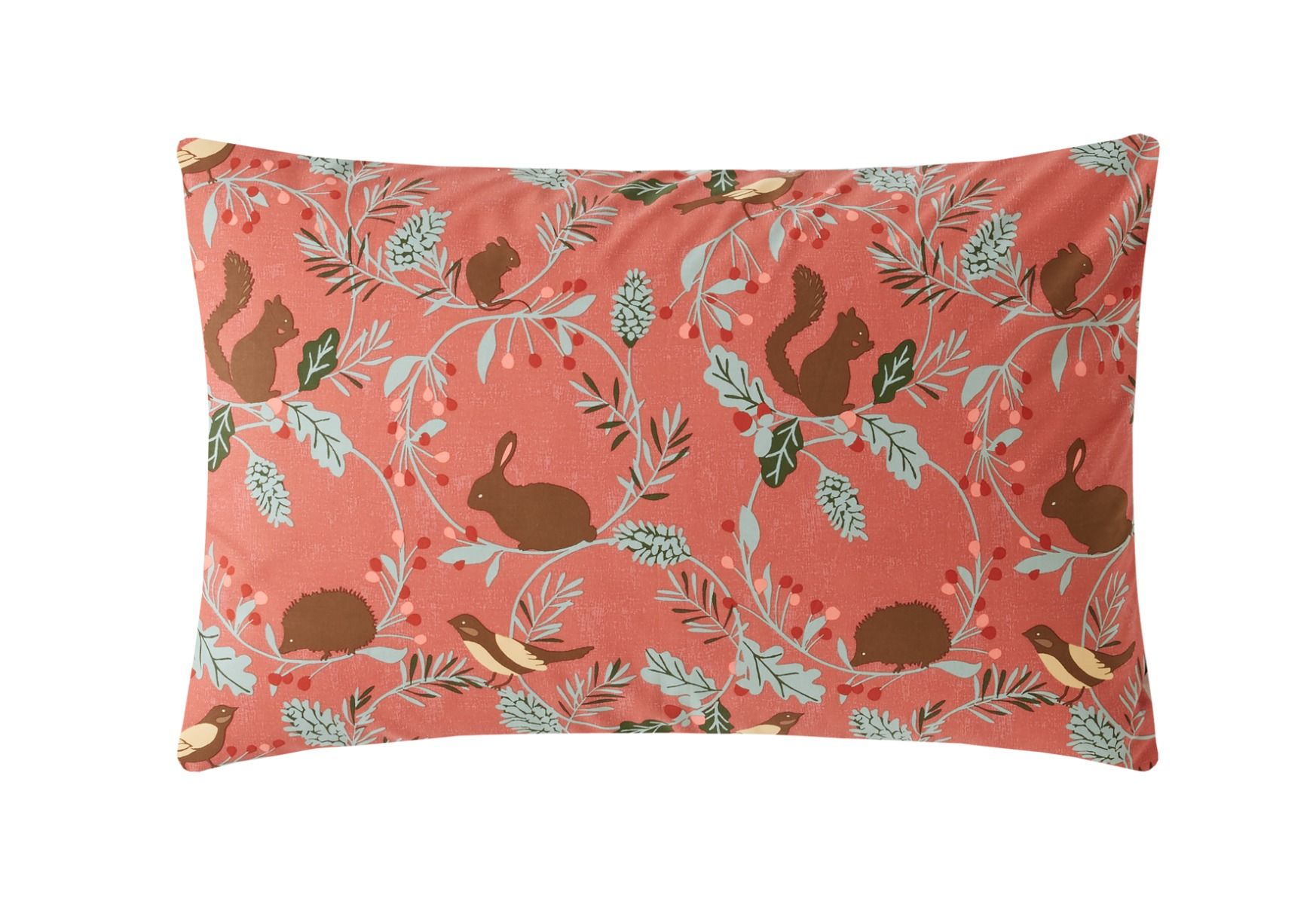 Laura Ashley Autumnal Woodland Crimson red  Duvet Set