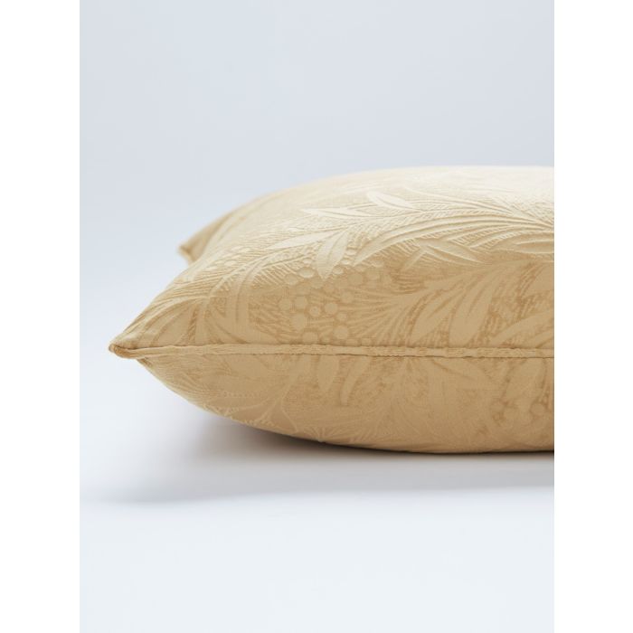 Laura Ashley Barley Embossed Gold  50x50cm Cushion