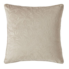 Laura Ashley Barley Embossed Natural 50x50cm Cushion