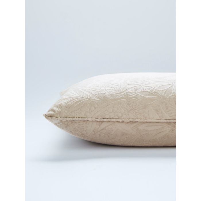 Laura Ashley Barley Embossed Natural 50x50cm Cushion