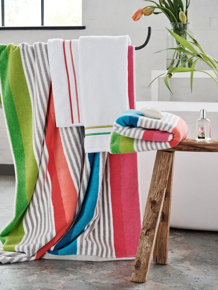 Designers Guild Bellariva Peony Towels