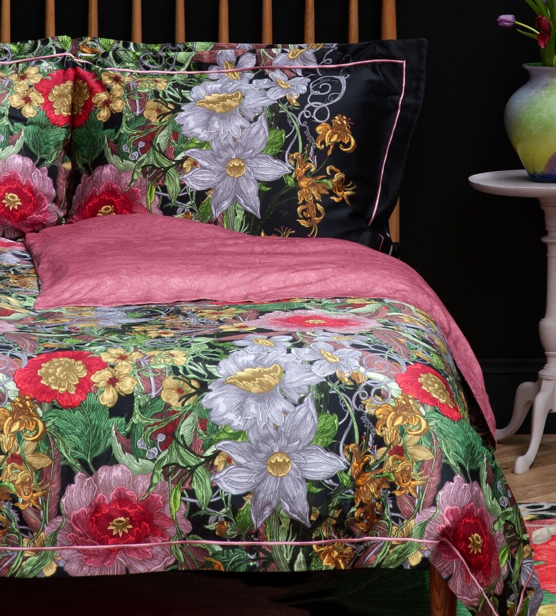 Timorous Beasties Berkeley Blooms Midnight Bedding