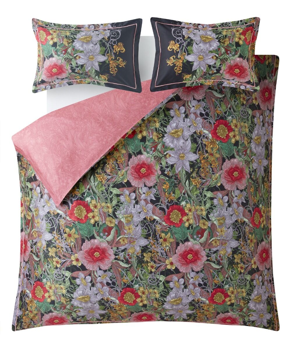 Timorous Beasties Berkeley Blooms Midnight Bedding