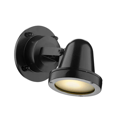 black out door wall light