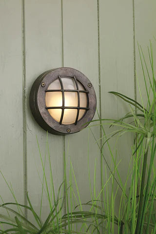 black wall lights and black bulk head lights