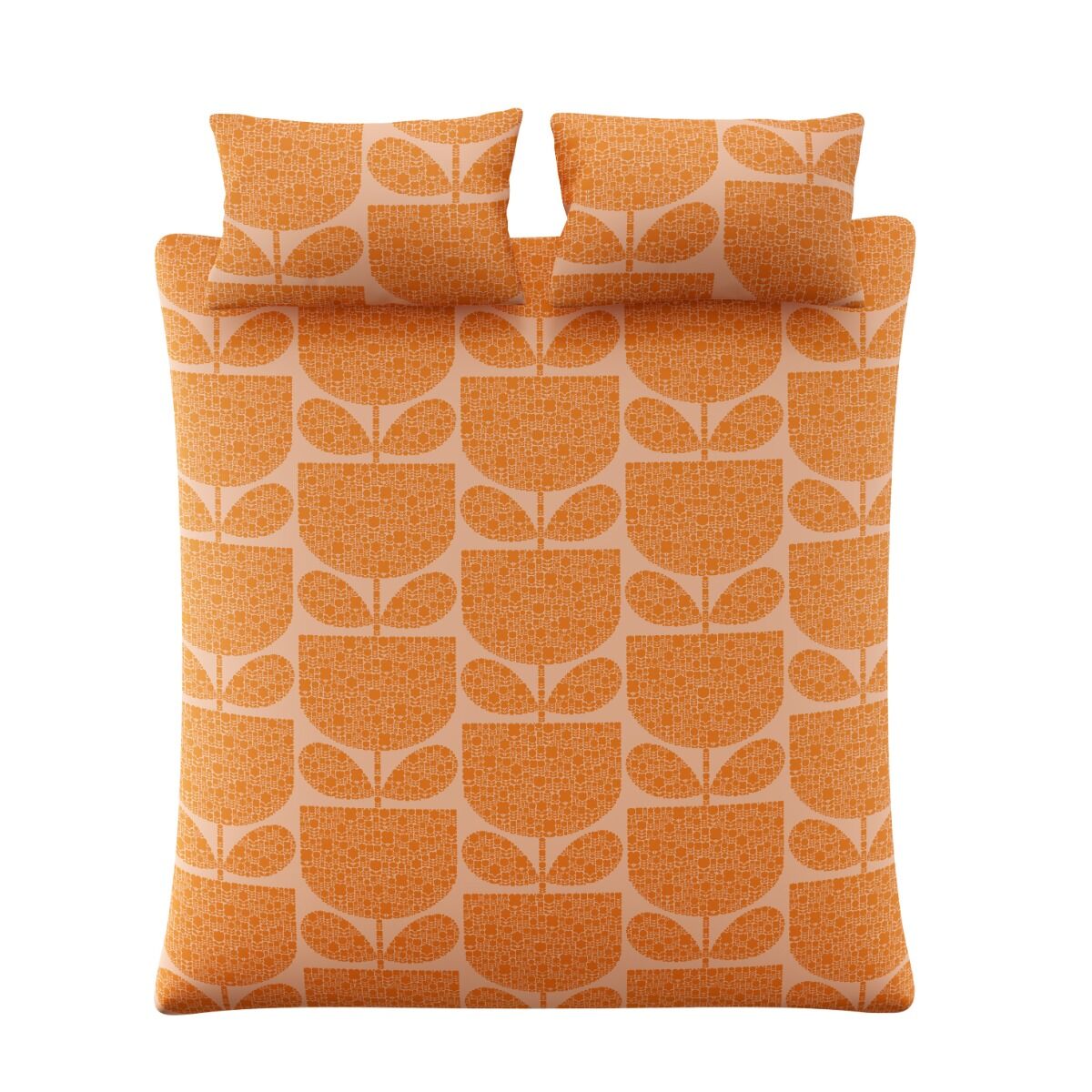 Orla Kiely Block Garden Orange Sorbet Bedding