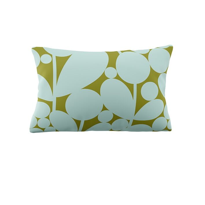 Orla Kiely Bubble Flower Aqua Seagrass Bedding