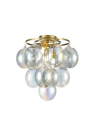 Franklite Bubbles Ceiling 3 Light Iridescent