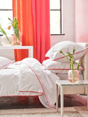 Designers Guild Burlington Fringe Fuchsia Pink Bedding