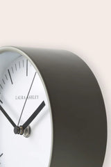 Twyford Small Bedside Clock - Pale Steel Grey