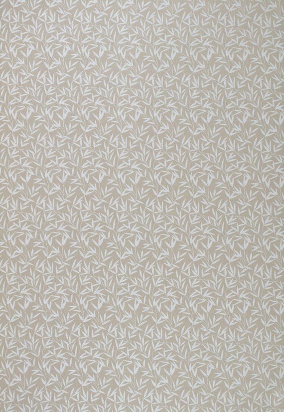 Laura Ashley Fabric Willow Leaf Chenille Natural