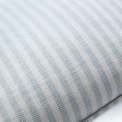 Laura Ashley Cornish Chenille Stripe Slate Blue 30x50cm Microfibre Cushion