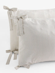 Laura Ashley Cornish Stripe Natural Bedding