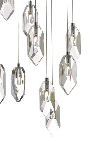 Crystal 12 Light Cluster Chandelier CRY1250