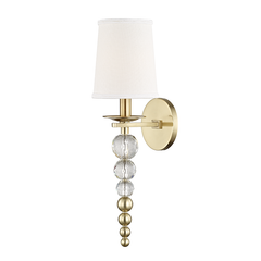 Persis Wall Light 2300 Aged Brass Hudson Valley Lighting