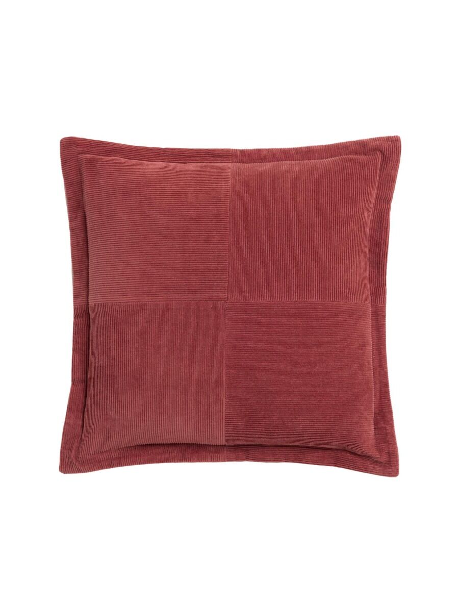 Laura Ashley Dalham Cranberry Red Microfibre 45x45cm Cushion
