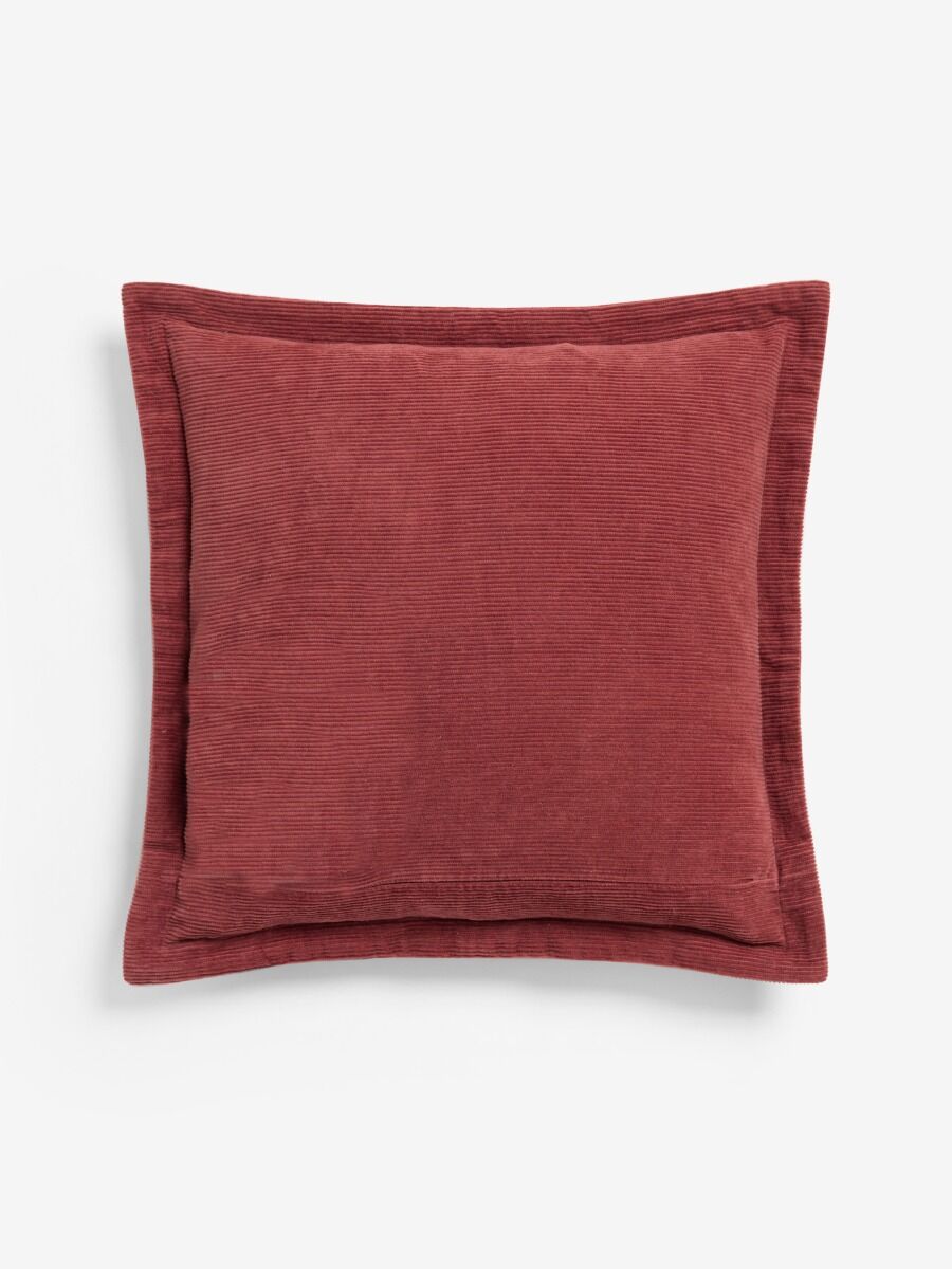 Laura Ashley Dalham Cranberry Red Microfibre 45x45cm Cushion