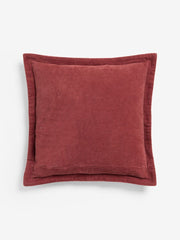Laura Ashley Dalham Cranberry Red Microfibre 45x45cm Cushion