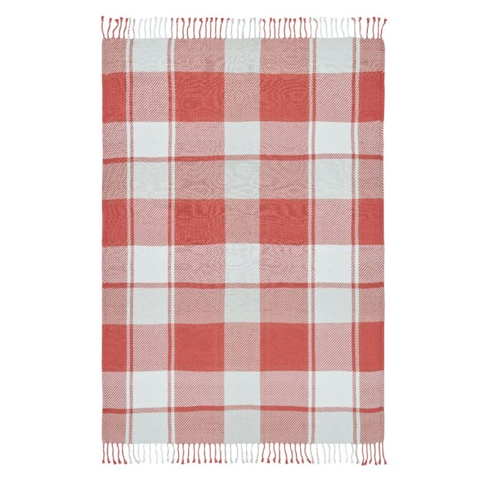 Laura Ashley Dylan Terracotta Throw