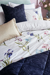 Laura Ashley Hawling Irises Grape Purple Bedding