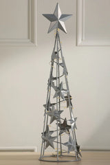 Laura Ashley Pyramid Lit Tree