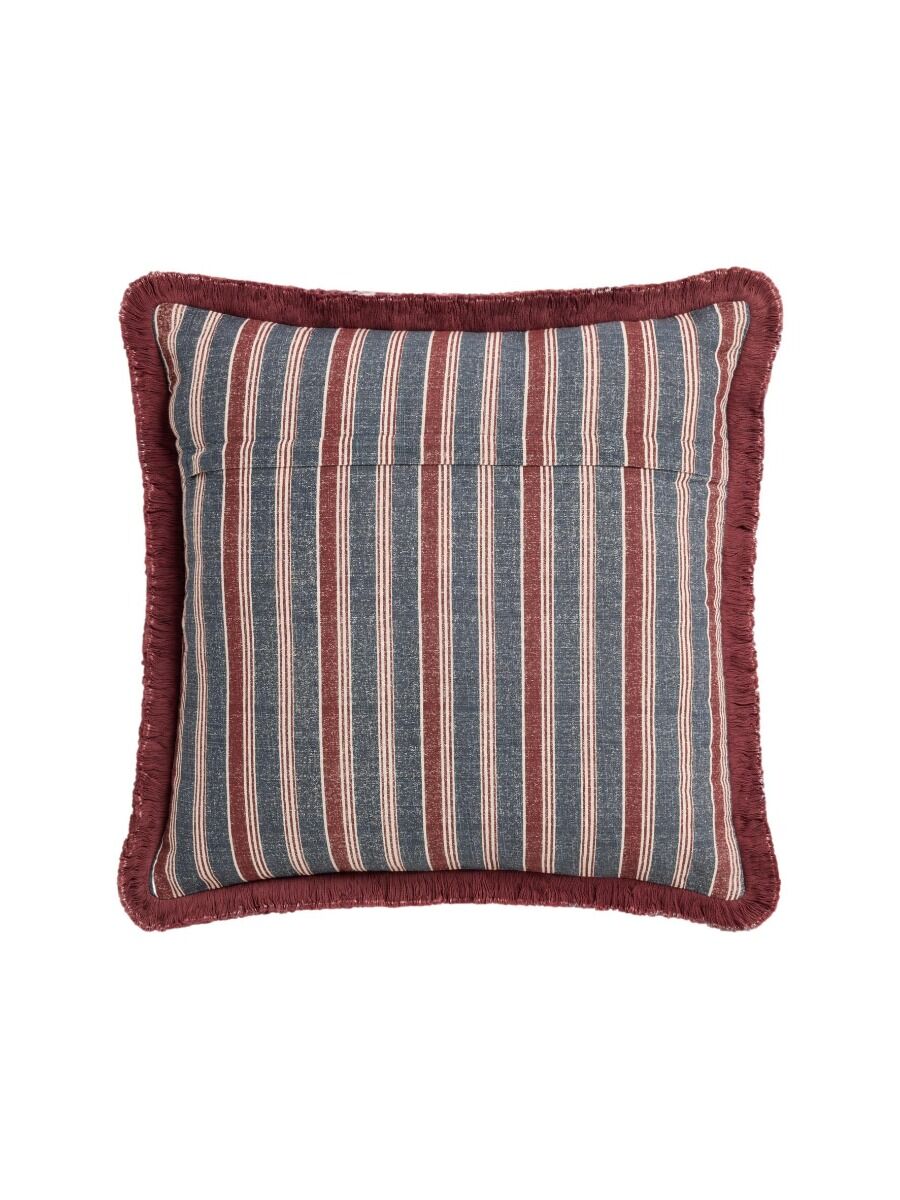 Laura Ashley Elmdon Dark Cranberry Microfibre 50x50cm Cushion