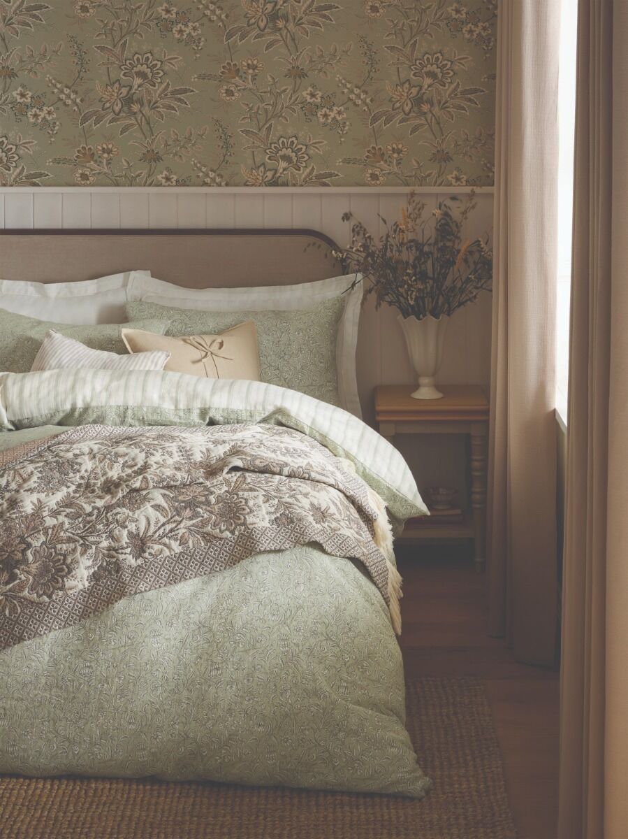 Laura Ashley Elmdon Sage Bedding