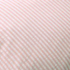 Laura Ashley Flaxley Stripe Pink Microfibre 30x50cm Cushion