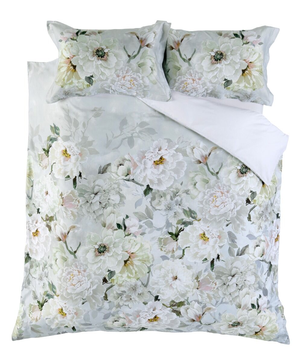 Designers Guild Fleur Blanche Platinum Bedding