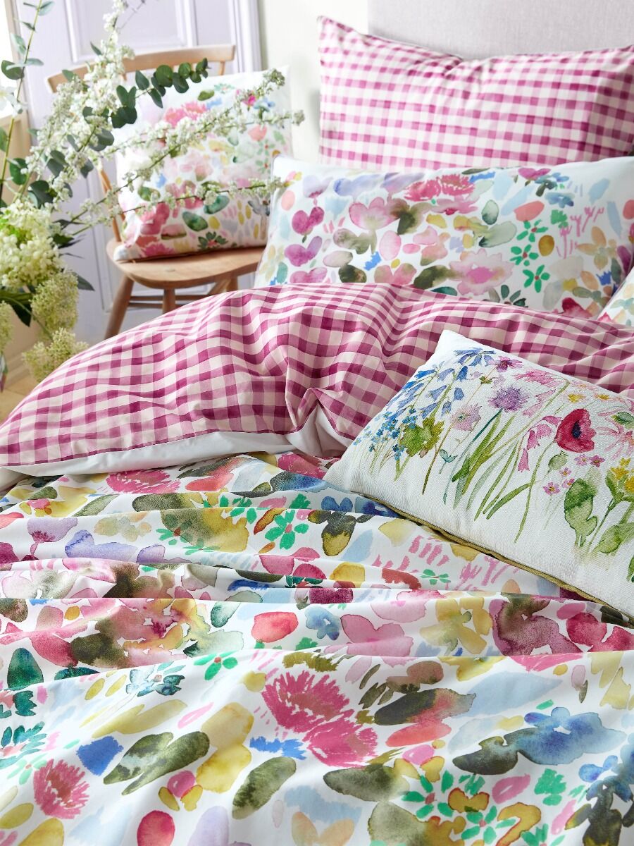 Bluebellgray Flora Cerise Bedding