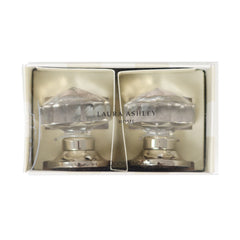 Laura Ashley Frances Mortice Knob, Chrome, Pair