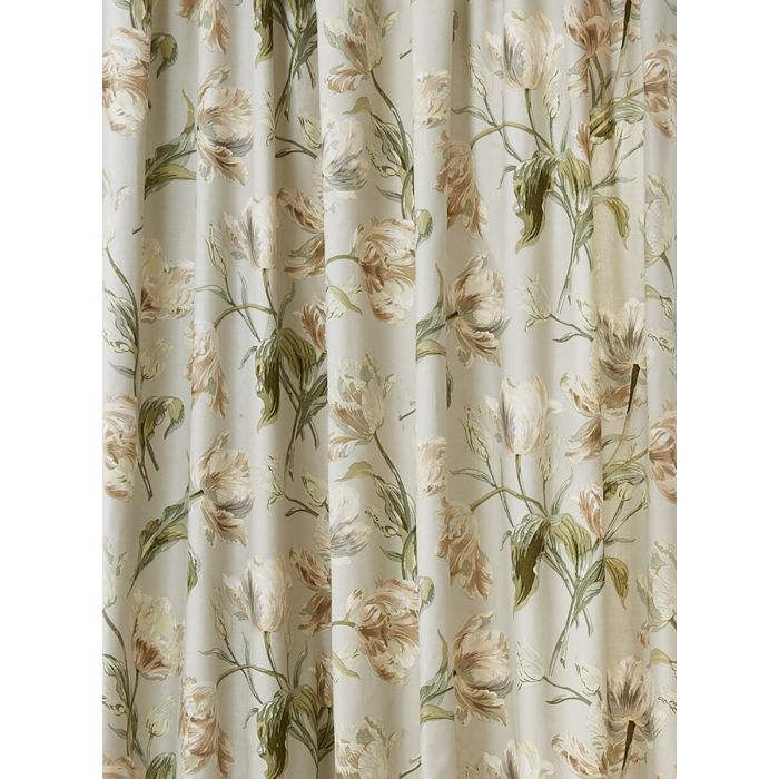 Laura Ashley Gosford Sage  Ready Made Pencil Pleat Curtains