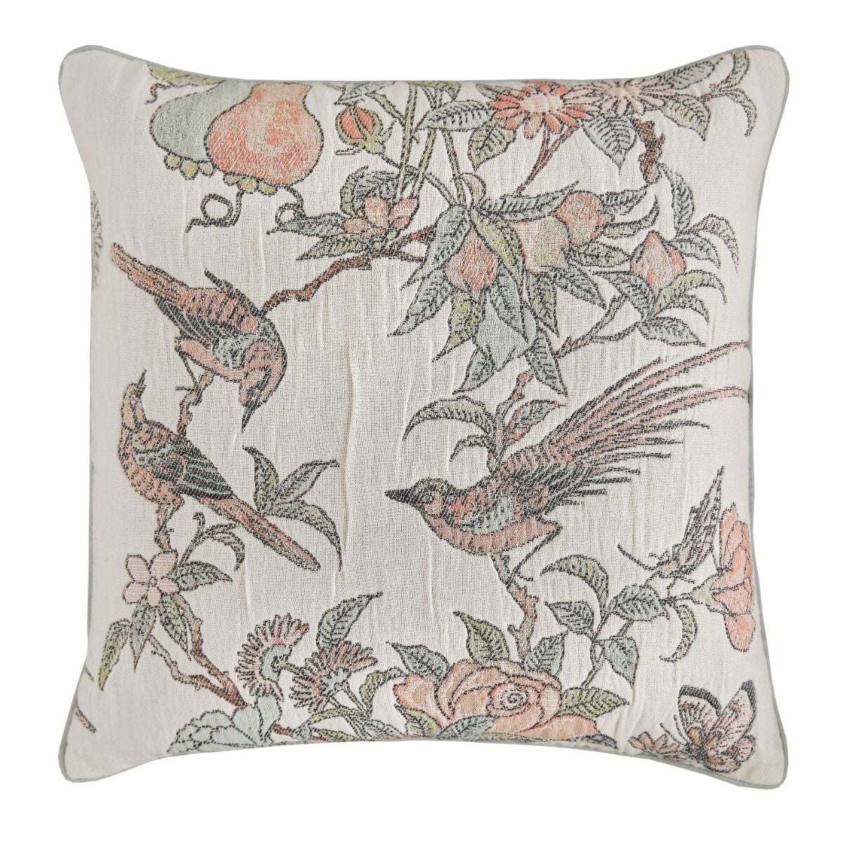 Historic Royal Palaces Hampton Jacquard Multi Microfibre 45x45cm Cushion