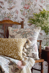 Historic Royal Palaces Hampton Jacquard Multi Microfibre 45x45cm Cushion