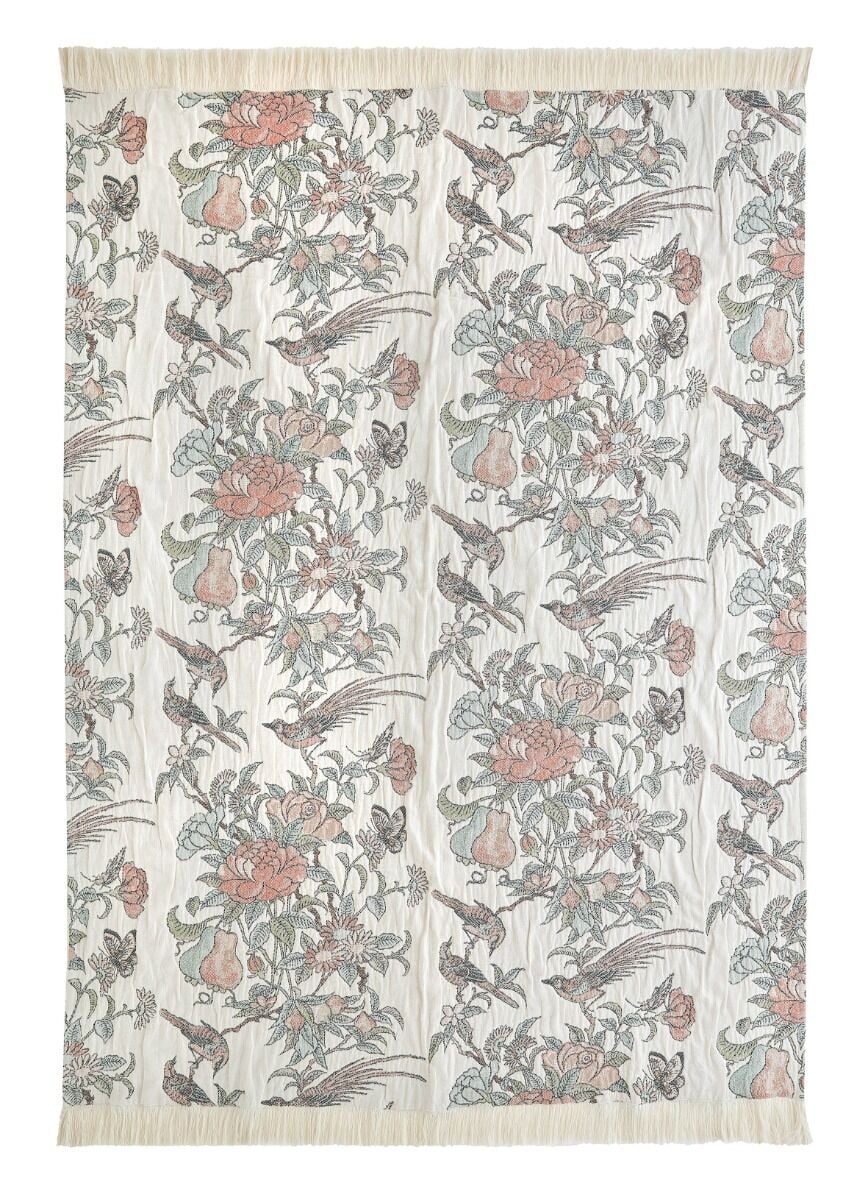 Historic Royal Palaces Hampton Jacquard Multi 120x165cm Throw