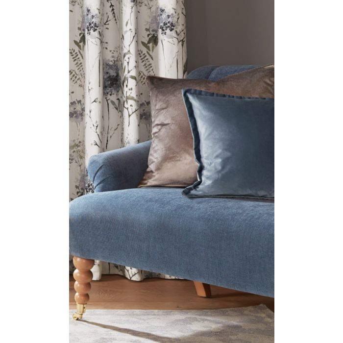 Laura Ashley Hanya Cushion Dark Seaspray Blue 45 x 45cm