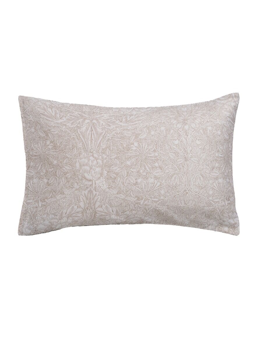 William Morris At Home Honeysuckle And Tulip Sage/plaster Bedding