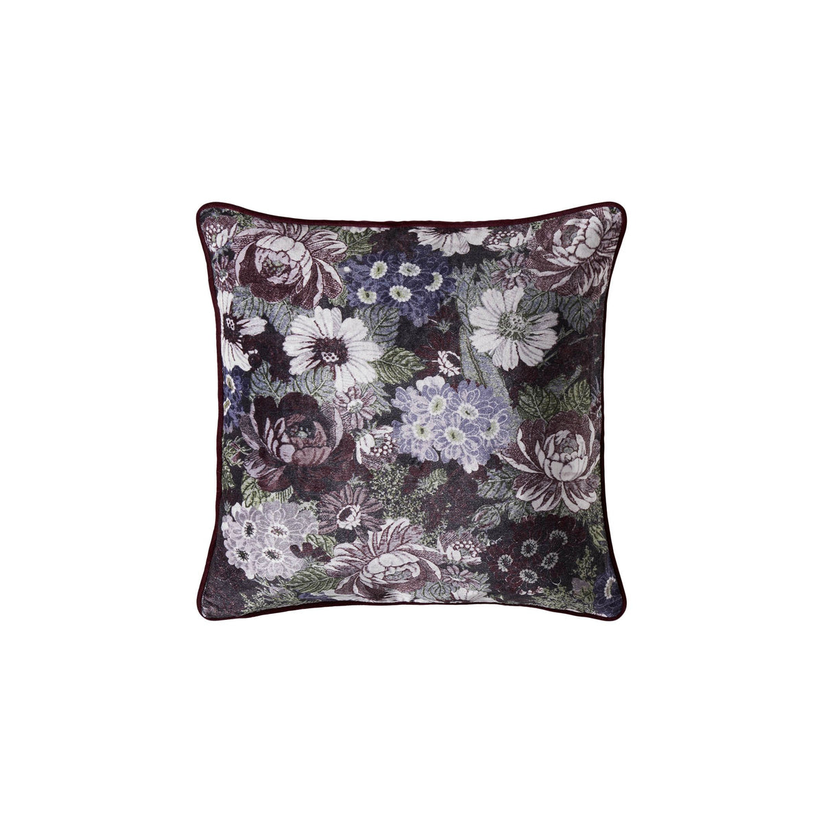 Laura Ashley Honnington Peonies Purple Cushion