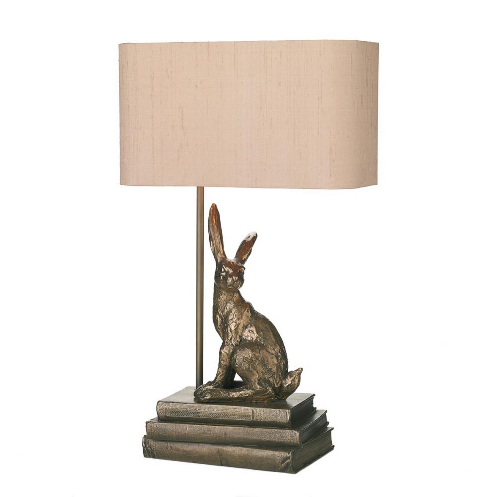 David Hunt Lighting Hopper Table Lamp Bronze Base Only Left Facing