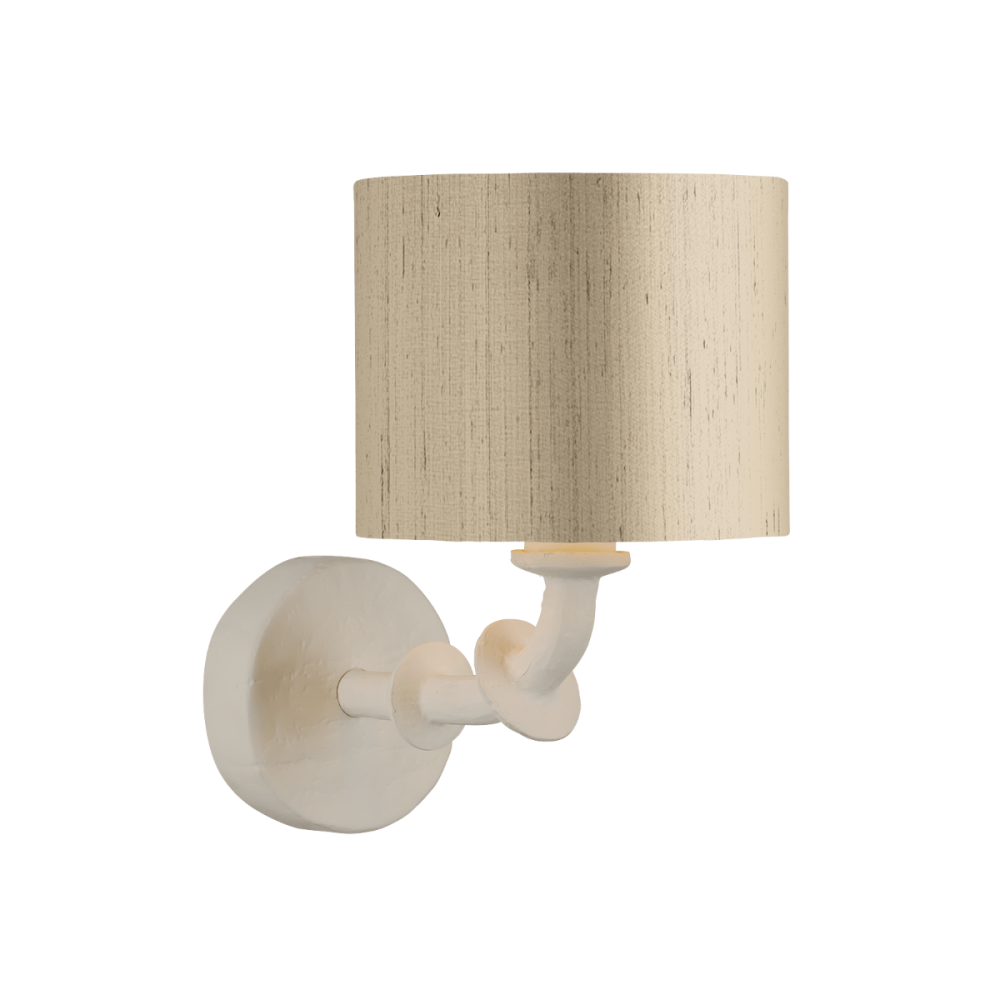 David Hunt Lighting Icarus Wall Light Chalk White With Bespoke Shade