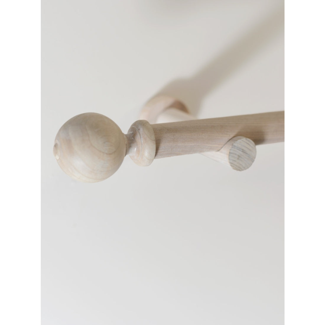 Laura Ashley Mitchell 28mm Eyelet Pole, Washed White