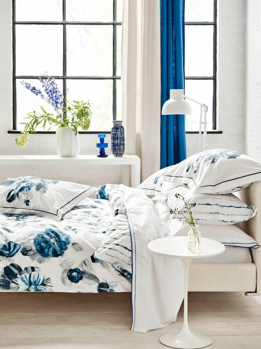 Designers Guild Indigo Flower Indigo Bedding