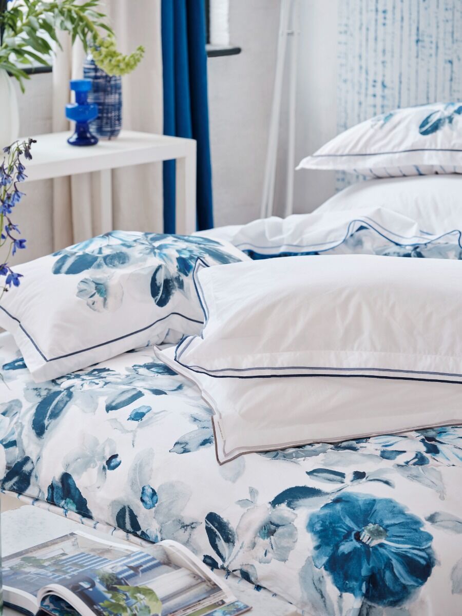 Designers Guild Indigo Flower Indigo Bedding