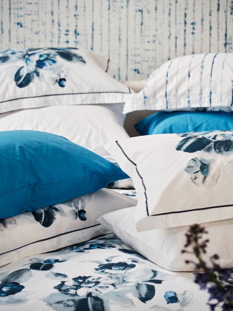 Designers Guild Indigo Flower Indigo Bedding