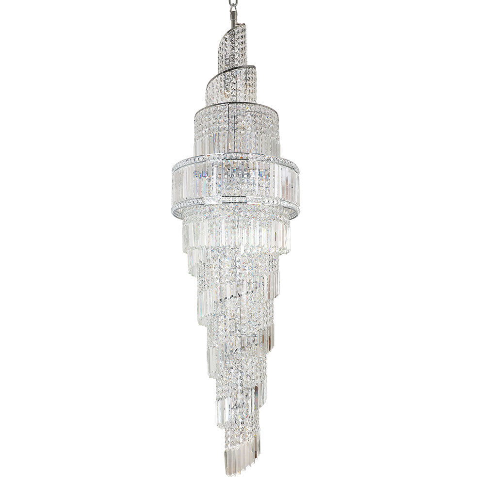 Magnalux, Isla 24 Light 2200mm Crystal Polished Chrome